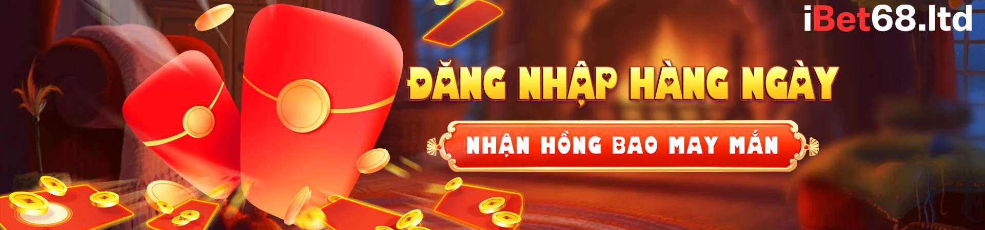 Đăng nhập hàng ngày nhận hồng bao may mắn