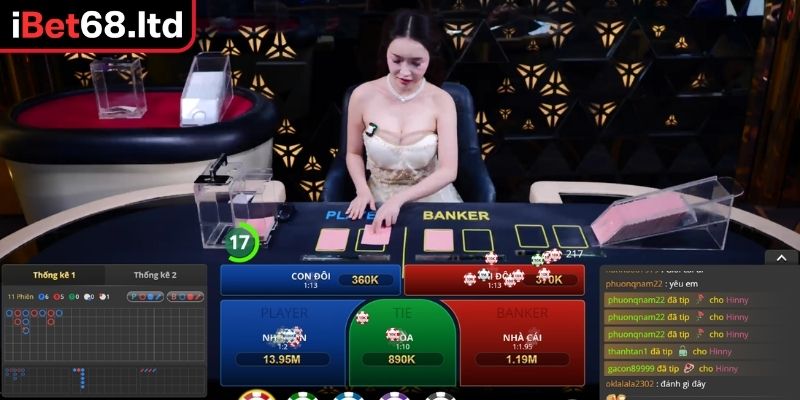 Baccarat iBet68 - Hướng Dẫn Cách Chơi Và Bí Quyết Soi Cầu Tại iBet68 1 Giới thiệu game Baccarat iBet68