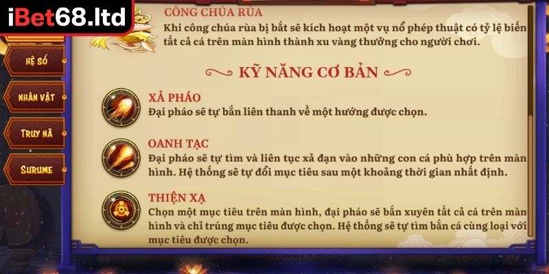 Bắn Cá Đại Hải Trình iBet68 - Tựa Game Fishing Đẳng Cấp 2025 2 Các loại đạn đặc biệt trong Bắn Cá Đại Hải Trình iBet68