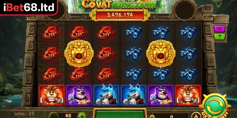 Cổ Vật Rừng Xanh iBet68 - Siêu Phẩm Nổ Hũ Đình Đám Nhất 2025 3 Tận dụng vòng quay Free trong Cổ Vật Rừng Xanh iBet68