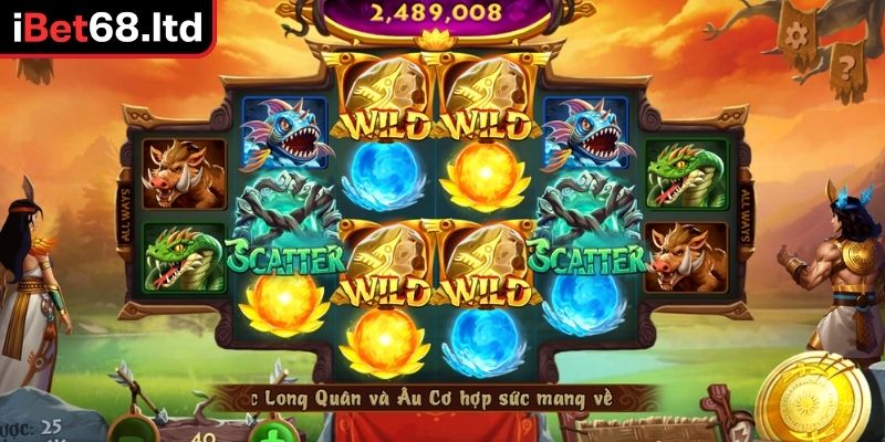 Đại Chiến Mộc Tinh iBet68 - Game Slot Đẳng Cấp Cho Bet Thủ 3 Quan sát quy luật Wild và Scatter trong game Đại Chiến Mộc Tinh iBet68