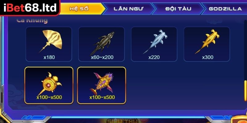 Đại Chiến Thái Bình Dương iBet68 - Game Bắn Cá Đình Đám 2025 2 Đạn đặc biệt trong Đại Chiến Thái Bình Dương iBet68