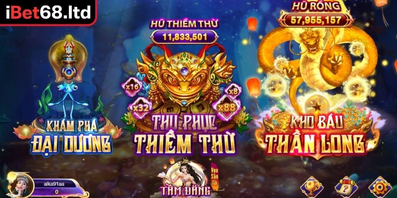 Vua Săn Cá iBet68 - Game Đổi Thưởng Đẳng Cấp Nhất Năm 2025 1 Khám phá thế giới đại dương cùng Vua Săn Cá iBet68